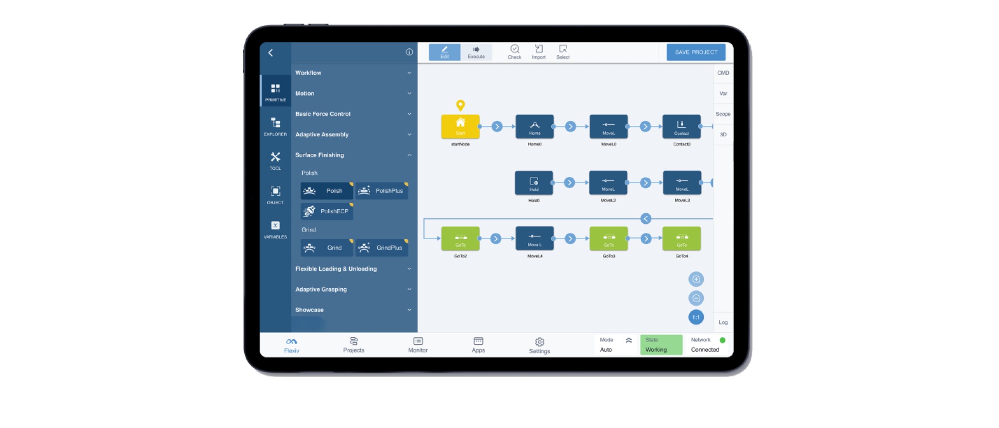 robot software-elements-easy to use software