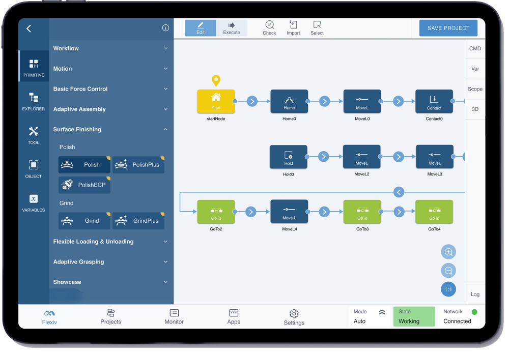 elements - robot software simulation