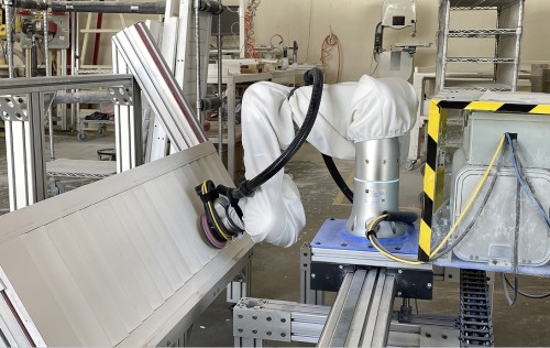 Automated Shutter Sanding