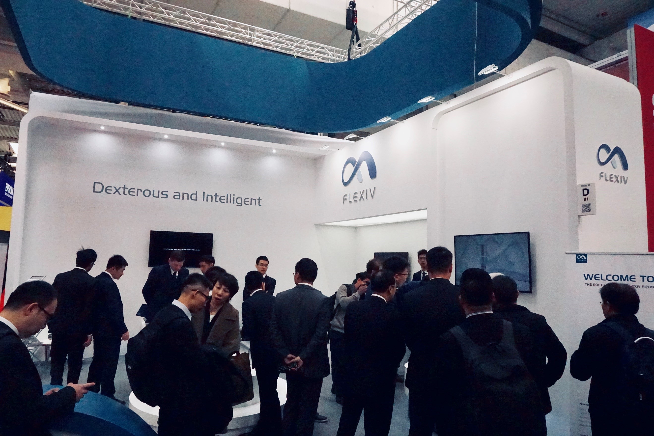 Flexiv&rsquo;s booth at HANNOVER MESSE 2019