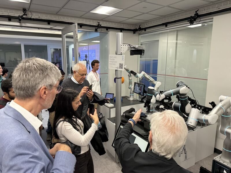 Flexiv adaptive robots in action at Stanford Robotics Center